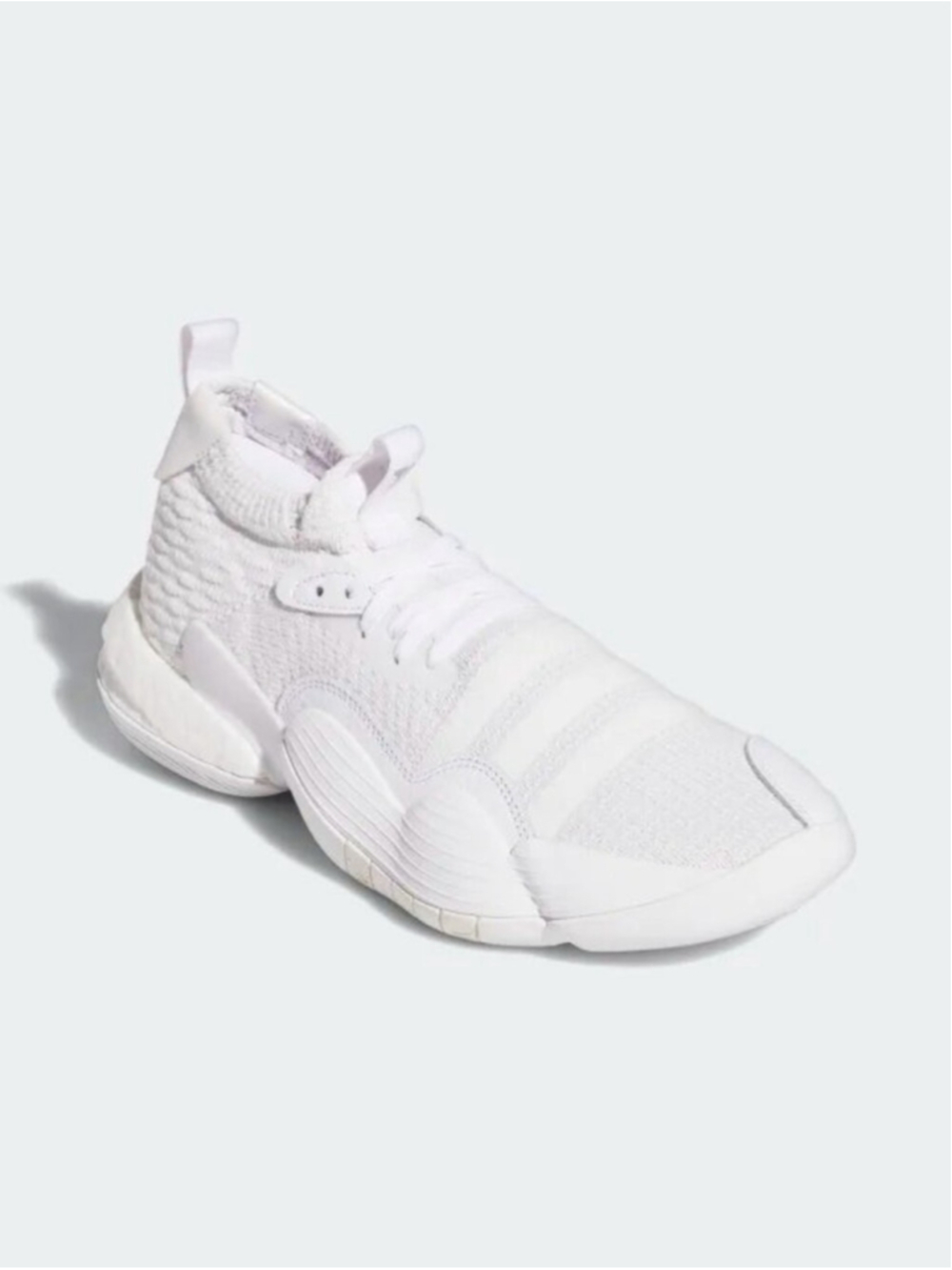 Adidas Trae Young 2.0 Triple White Mens Shoes Size 13 Mens